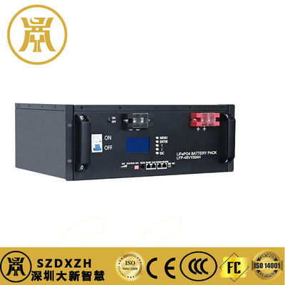 OEM 48V 100AH Λιθιοσιδή μπαταρία Rack Ενσωματωμένη μπαταρία αποθήκευσης ενέργειας