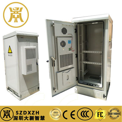 Ενσωματωμένο IP55 εξωτερικό ντουλάπι 20U - 40U περιβλήματα διανομής ενέργειας για τη βιομηχανία τηλεπικοινωνιών